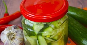 Finger-licking pickled cucumbers