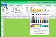 Ako vytvoriť farebnú stránku v programe Word